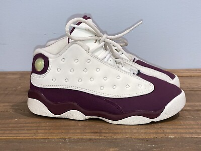 #ad Nike Air Jordan 13 KIDS Retro GP Bordeaux Shoes Size 10C 439669 112 $34.99