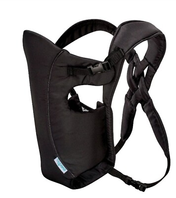 #ad EVENFLO CONVERTIBLE BABY CARRIER BLACK $24.00