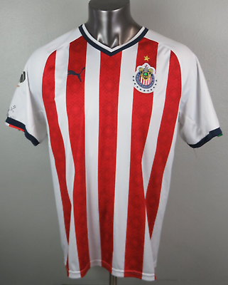 #ad CHIVAS GUADALAJARA Puma Football Shirt Mens XL Soccer Jersey El Rebano Sagrado $59.99