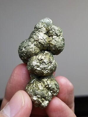 #ad Natural new find golden pyrite Marcasite cluster elongated unusual formed $20.00
