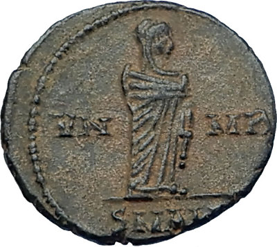 #ad Divus Saint CONSTANTINE I the GREAT 347AD Authentic Ancient Roman Coin i68017 $88.65
