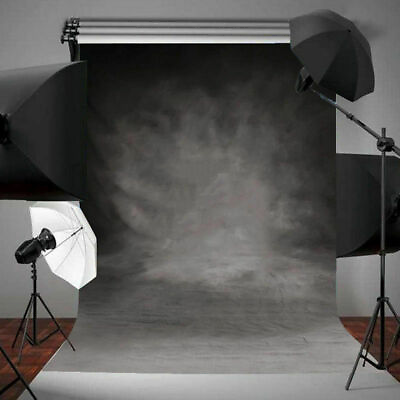 #ad Retro Grey Cloth Backdrops Photography Studio Props Photo Background US Stock $11.99