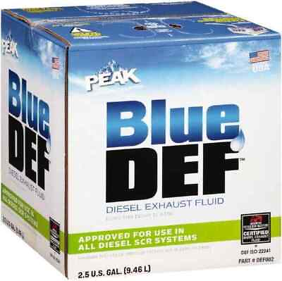 #ad Peak DEF002 BlueDEF Diesel Exhaust Fluid 2.5 Gallon Jug $16.30