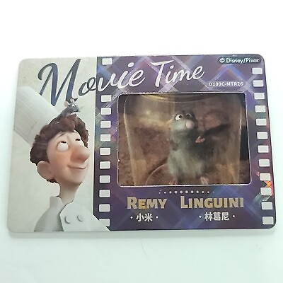 #ad Remy Linguini 2023 Card Fun Disney 100 Carnival Movie Time Lenticular 3D $19.54