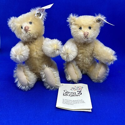 #ad Steiff Twin Bears Blond 18 Limited Edition of 5000 Strong Museum 1997 $99.00