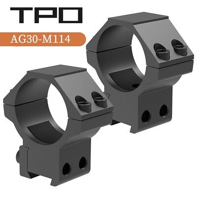 #ad 30mm Scope Rings 3 8 Dovetail Middle Profile .22 caliber Riflescope rings 1 pair $9.99