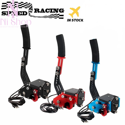 #ad Racing Handbrakes 14Bit USB Simulator Racing On G29 G27 G25 PC T300 T500 HB 1009 AU $117.99