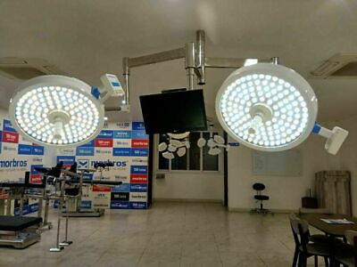#ad Hospital Double Satellite Surgical Lights LED OT Lamp Operation Theater Light $7600.00