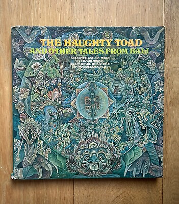 #ad The Haughty Toad and Other Tales From Bali Victor Mason 1st Ed 1975 HBDJ AU $49.00