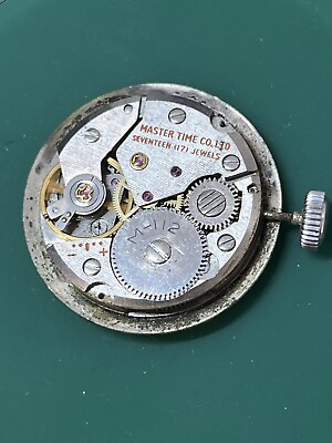 #ad RUNNING Master Time Cal. M 112 Watch Movement $35.00