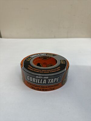 #ad Black Gorilla Tape 1.88 x 10 yard Roll Pack of 1 $8.99