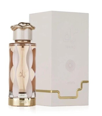 #ad Teriaq By Lattafa 3.4 3.3 Eau De Parfum Spray For Unisex New In Box $38.89