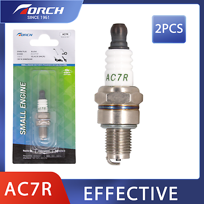 #ad #ad 2PK TORCH AC7R Spark Plug Replace for Husqvarna 581362301 for NGK 3066 CMR7H $12.28
