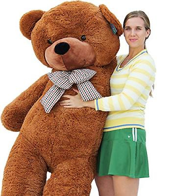 #ad Joyfay 78in 200cm Dark Brown Giant Teddy Bear Plush Toy Birthday Valentine Gift $139.99