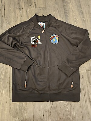 #ad Born Fly full zip jacket size XXL Anytown USA The World is Ours Power to the Fly $34.99
