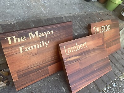 #ad Personalized Wood Inlay Cutting Board Great For 5th Wedding Or Any Anniversary $225.00