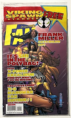 #ad OVERSTREET#x27;S FAN MAGAZINE #19 JAN. 1997 SEALED POLYBAG Frank Miller SHI $4.98