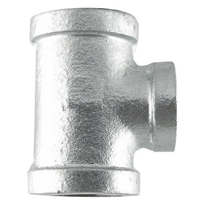 #ad 1quot; GALVANIZED MALLEABLE IRON TEE 3 way fitting pipe npt $3.22