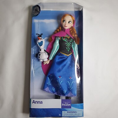 #ad 2017 Anna with Olaf Classic Doll Frozen Disney New In Box $29.99