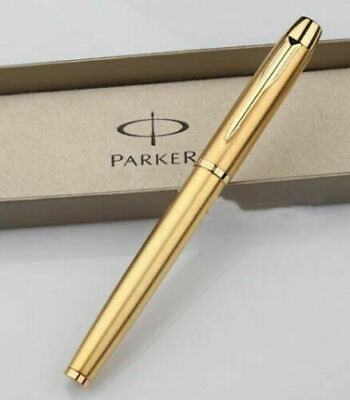 #ad Outstanding Classic Nib Gold Color Parker Pen IM Series Fine Nib Fountain Pen $7.28