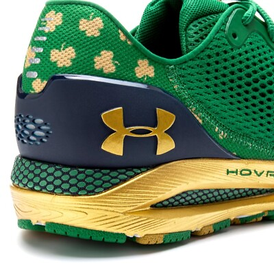 #ad Under Armour UA Team HOVR Sonic 4 Notre Dame Shoes Green Men#x27;s Size 8.5 NEW $85.00