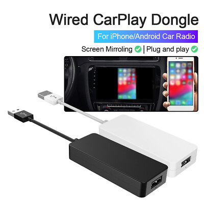 #ad USB Wired CarPlay Adapter Auto Dongle for Apple Android Car Navigation Player EUR 38.86