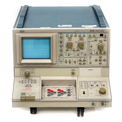 #ad Sony Tektronix 370 Programmable Curve Tracer w 020 1310 00 Powers On No Screen $7000.00