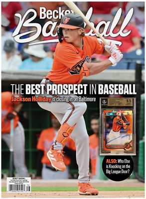 #ad New June 2024 Beckett Baseball Card Price Guide Magazine With Jackson Holliday $14.90
