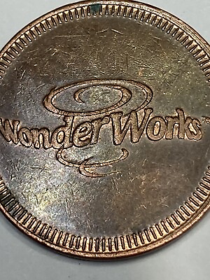 #ad Wonder Works Orlando FL Arcade Game Token 22mm #v1 $9.73
