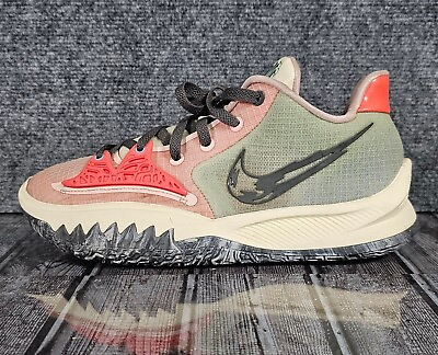 #ad Nike Kyrie Low 4 IV Men#x27;s Basketball Shoes Pale Coral amp; Grey CW3985 800 Size 8.5 $44.99