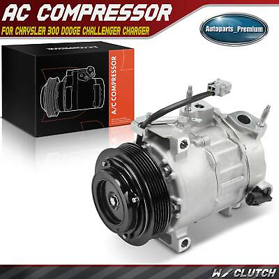 #ad A C AC Compressor with Clutch for Chrysler 300 Dodge Challenger Charger Ram 1500 $149.99