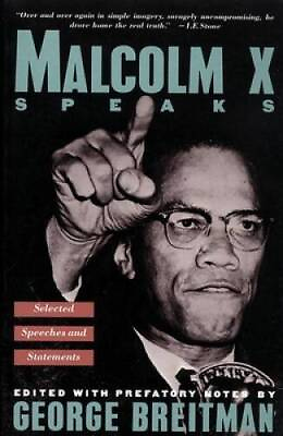 #ad Malcolm X Speaks: Selected Speeches and Statements Paperback ACCEPTABLE $4.89