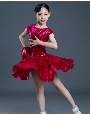 #ad 2023 Women#x27;s Latin Dress Competition Children#x27;s Ballroom Dance Costume $50.57
