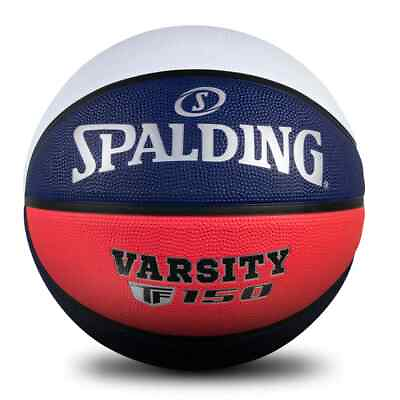 #ad Spalding Varsity Red White Blue TF 150 Ball Basketball Size 6 Outdoor AU $34.99