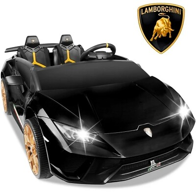 #ad Lamborghini Huracan 24V Powered Ride Car Real 2 Seat 4WD Electric With Control $400.00