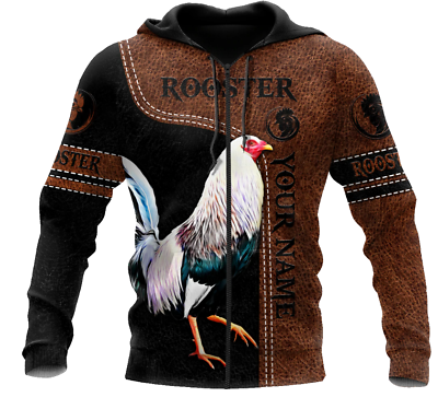 #ad Personalized Mexican Rooster New 3D ZIP HOODIE All Over Print Us Size Best Price $42.74