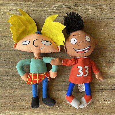#ad #ad Lot If 2 Nickelodeon Nick 90s’s Plush Hey Arnold Gerald Series 1 2018 $10.99