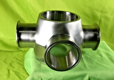 #ad NEW 3” Tri Clover 3 Way Stainless Steel Valve $335.73