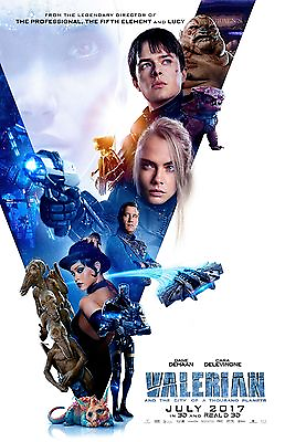 #ad Valerian and the City Of A Thousand Planets poster c 11quot; x 17quot; $13.96
