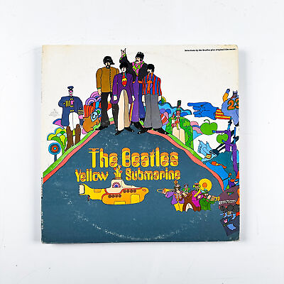 #ad The Beatles – Yellow Submarine – Vinyl LP Record – 1969 $95.00