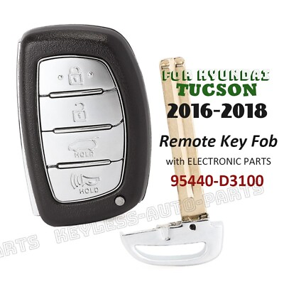 #ad 95440 D3100 for Hyundai Tucson 2016 2017 2018 Proximity Smart Remote Key Fob $22.02