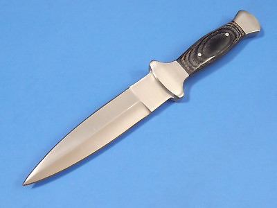 #ad Boot Knife 203288 Black wood dagger full tang knife 9 1 2quot; overall PA3288 NEW $12.94