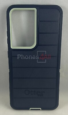 #ad Otterbox Defender Pro Samsung Galaxy s21 5G Ultra Varsity Blue Case Only $17.99