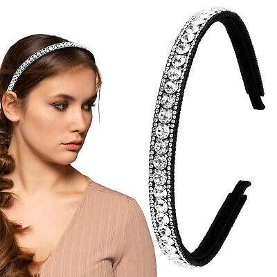 #ad Birthday Headband Silver Fairy Princess Queen Costume Mini Rhinestone Crystal... $9.55