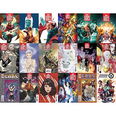 #ad GODS 2023 1 2 3 4 5 6 Variants Marvel Comics Hickman COVER SELECT $59.88