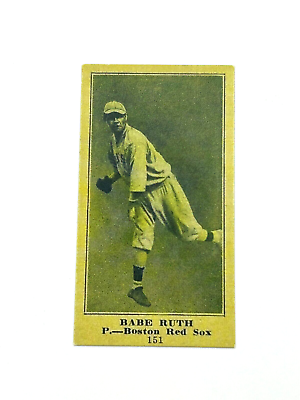 #ad Babe Ruth Vintage Card $155.00