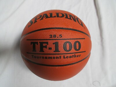 SPALDING TF100 TOURNAMENT LEATHER NFHS BASKETBALL OFFICIAL SIZE 28.5quot; $53.99
