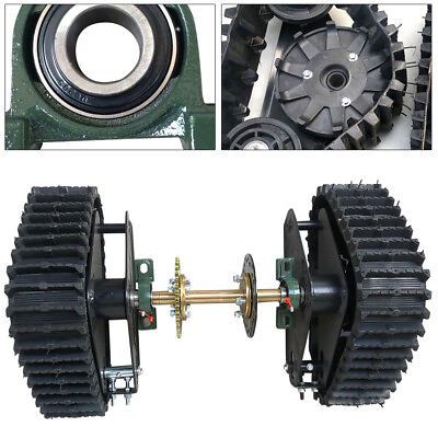 #ad Snow Sand Wheel TrackRear Axle Kit for Snowmobile ATV UTV Tractor Lawn Mower US $265.00