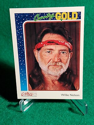 #ad 1992 CMA Country Gold Willie Nelson #34 $6.00
