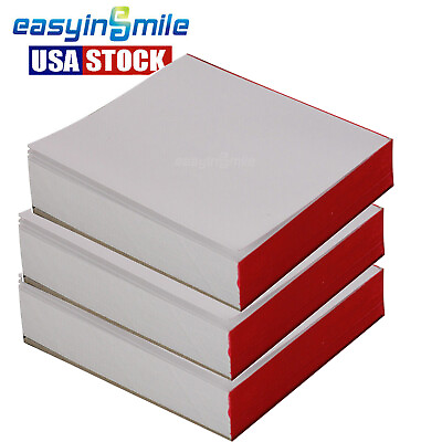 #ad 300 Sheets Easyinsmile Dental Mixing Pads Disposable Paper Poly Coated 3.5*4.5cm $13.71